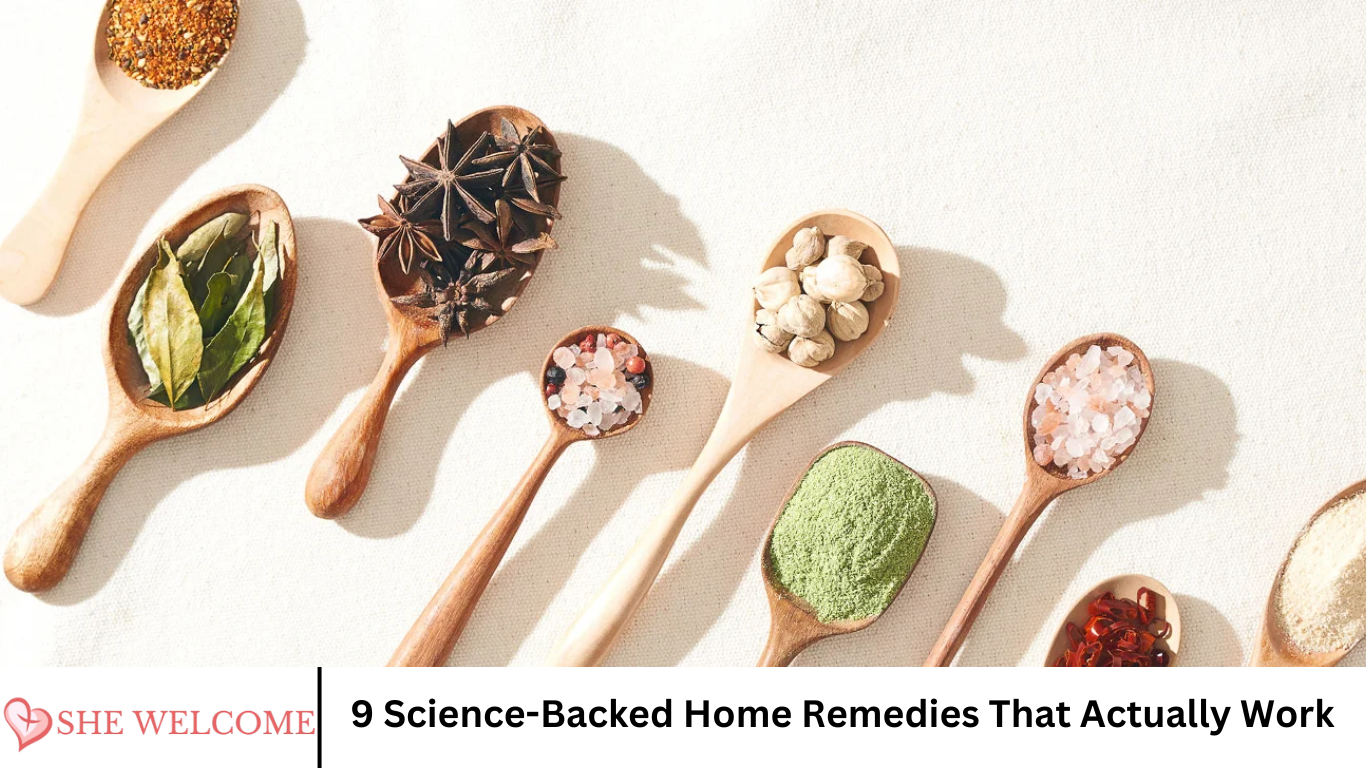 9 Science-Backed Home Remedies That Actually Work